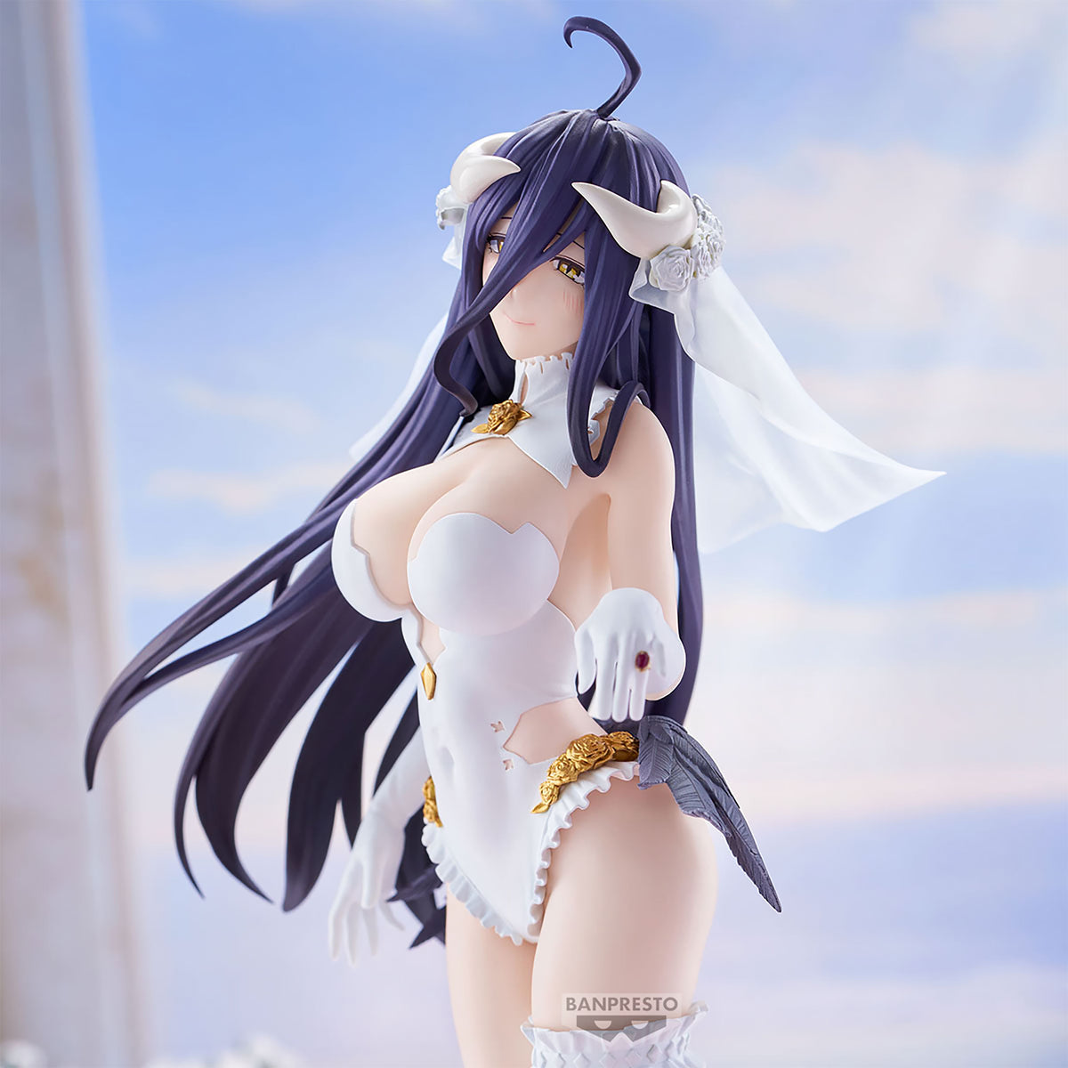 Image produit Overlord - Figurine Albedo Glitter & Glamours Version Mariage
