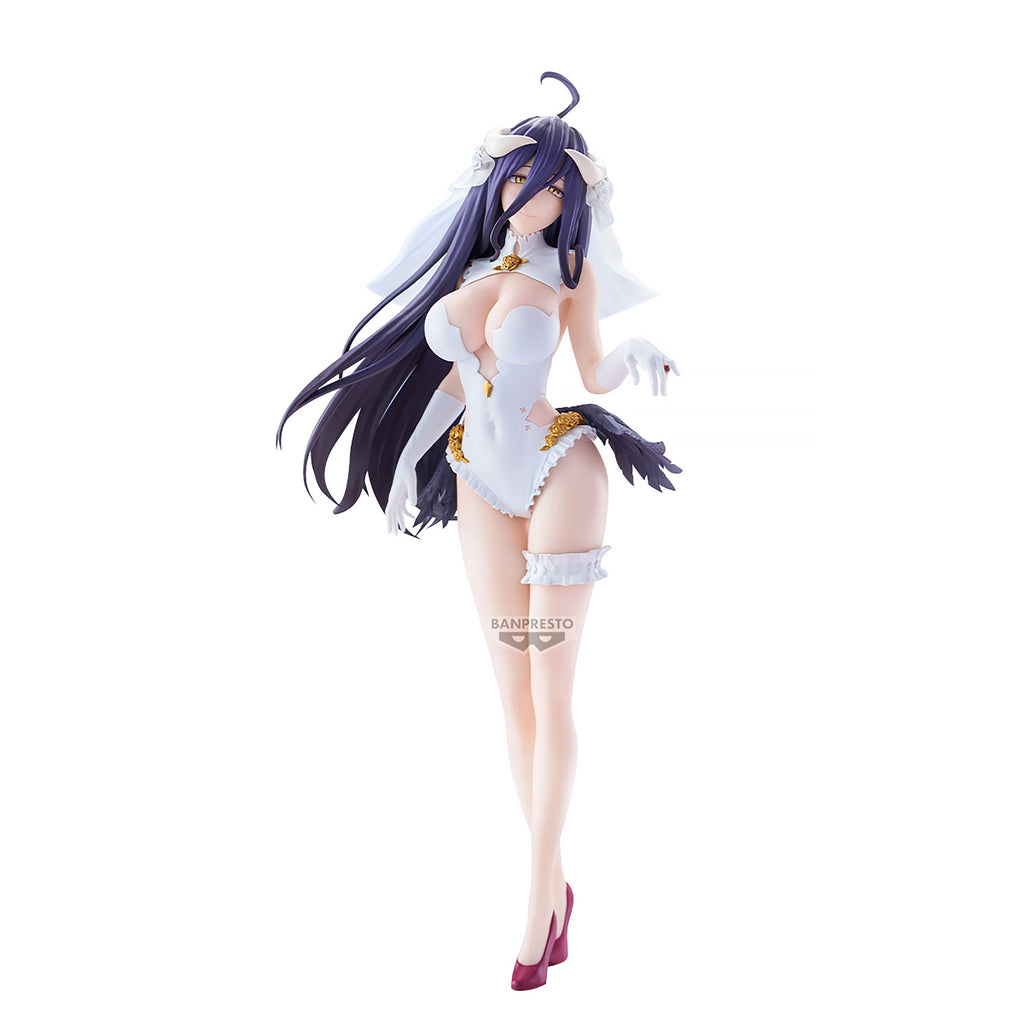 Image produit Overlord - Figurine Albedo Glitter & Glamours Version Mariage