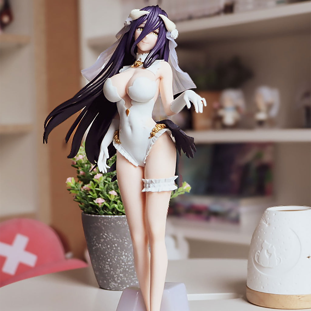 Image produit Overlord - Figurine Albedo Glitter & Glamours Version Mariage