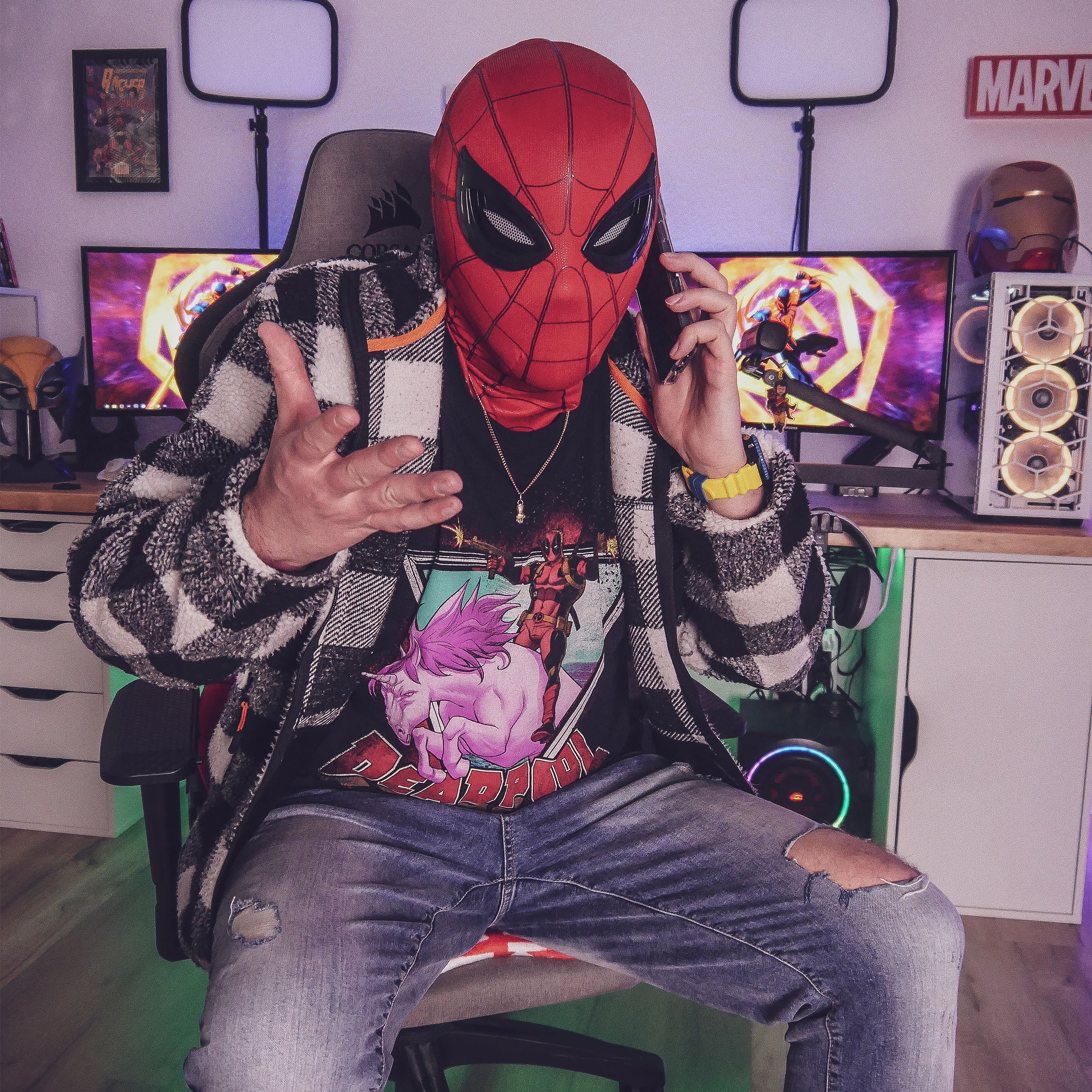 Image produit Spider-Man - Masque électronique Marvel Legends