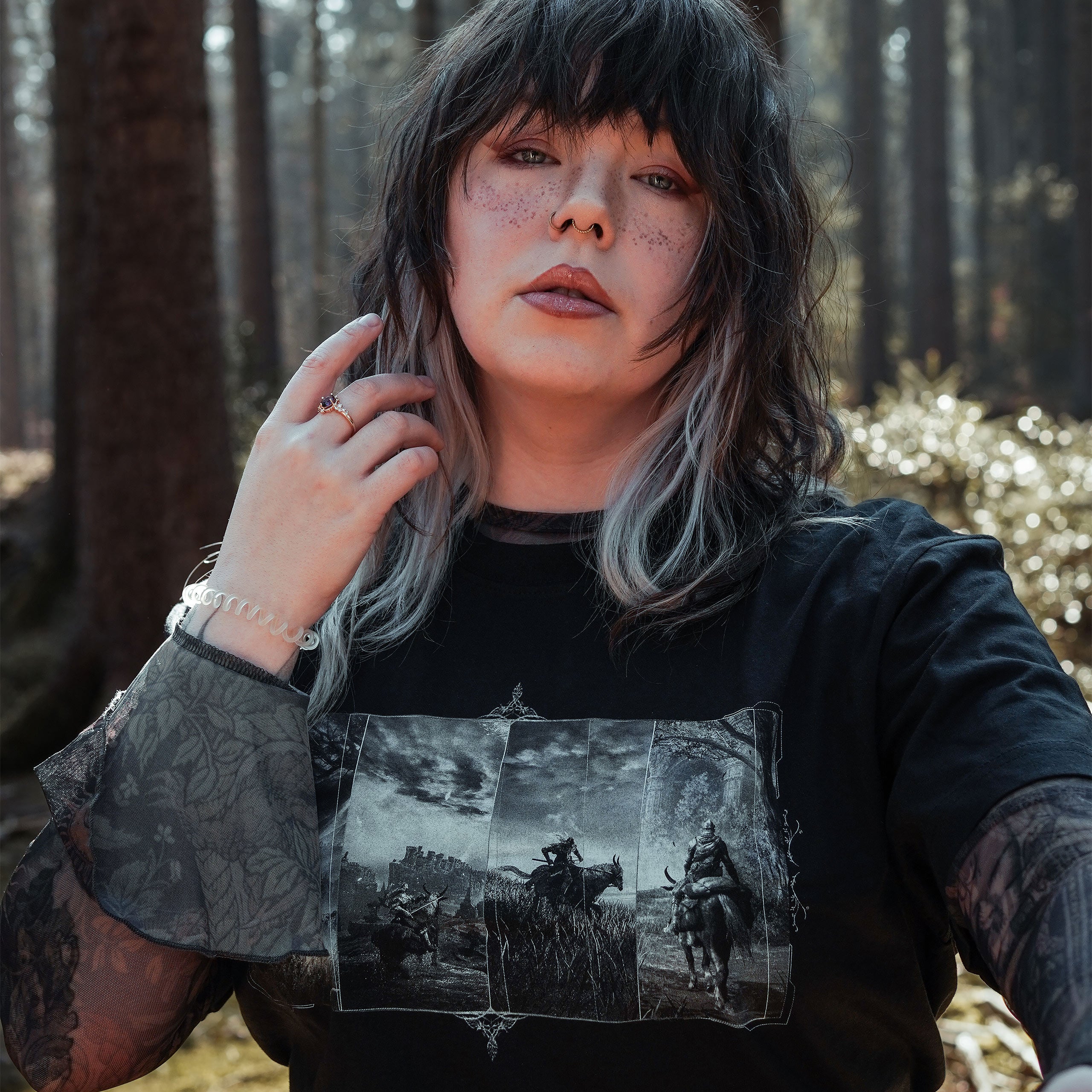 Produktbild Frames T-Shirt für Elden Ring Fans