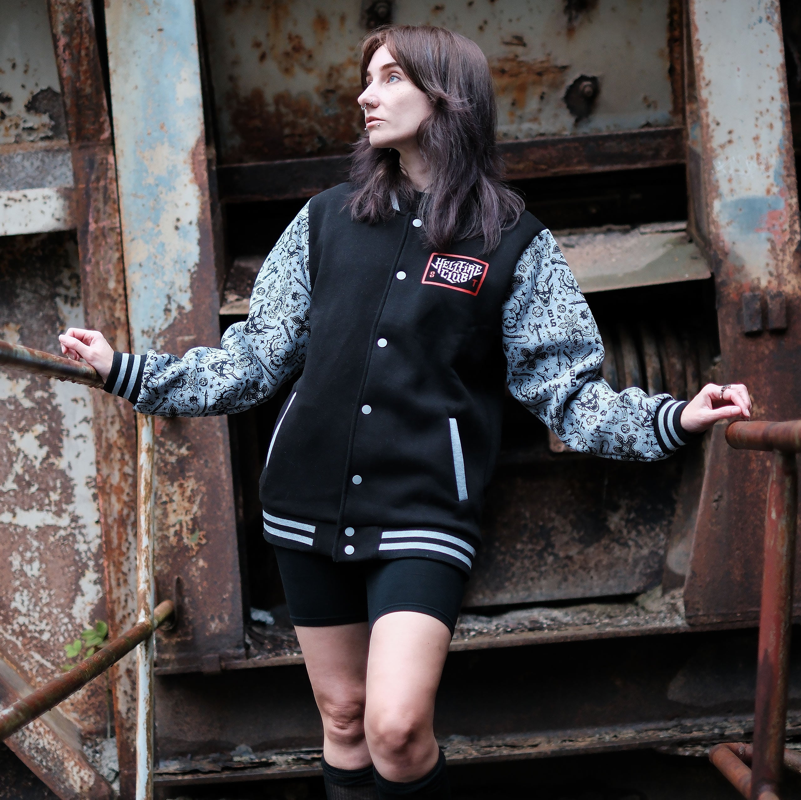 Image produit Stranger Things - Hellfire Club Veste Teddy