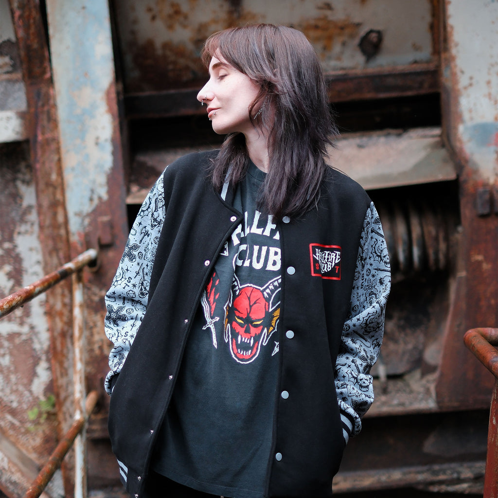 Image produit Stranger Things - Hellfire Club Veste Teddy