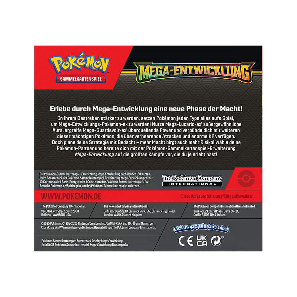 Immagine del prodotto Pokémon - Mega Evoluzione Display booster carte collezionabili