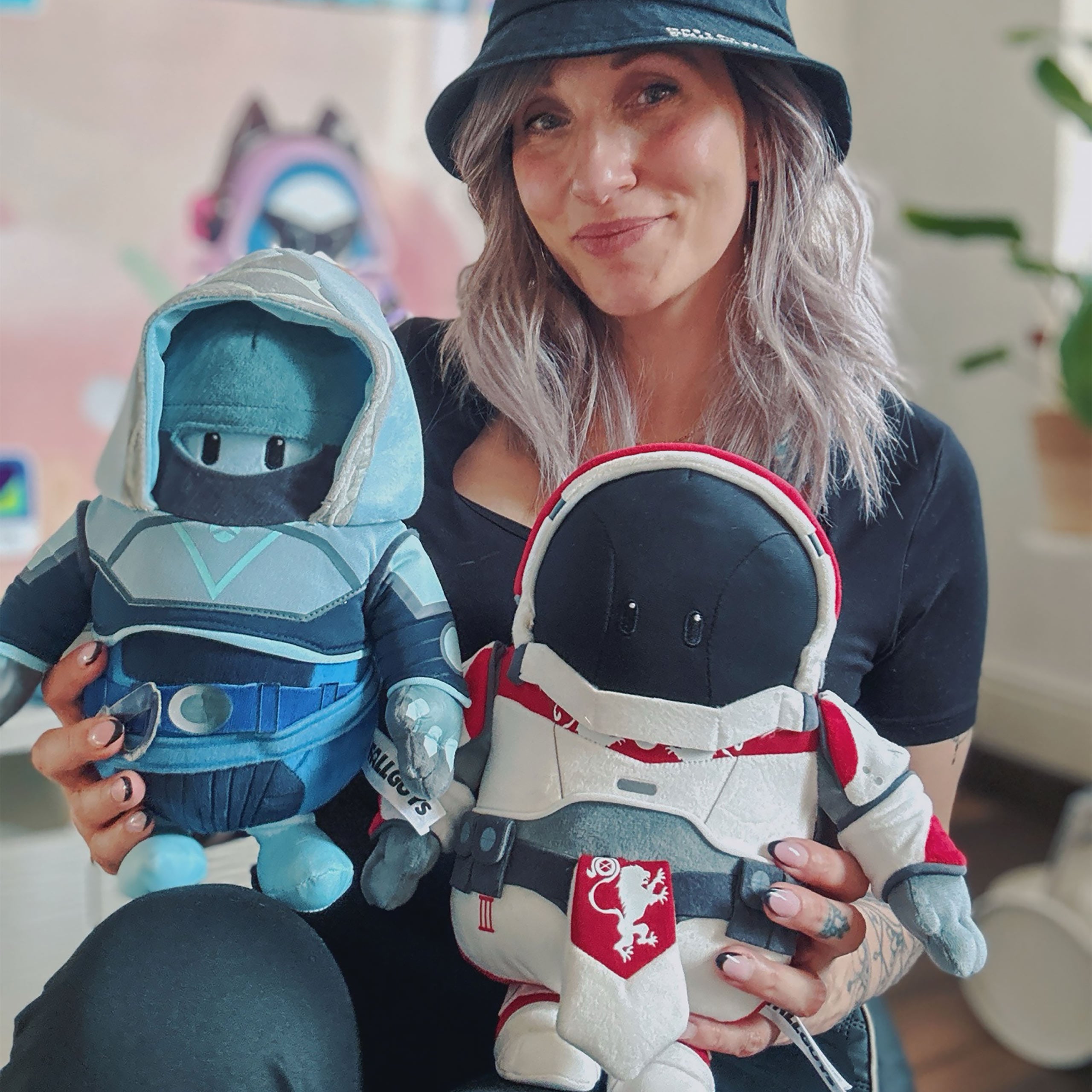 Produktbild Fall Guys - Destiny Hunter Plüschfigur
