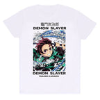 Image produit Demon Slayer - Tanjiro Whirlpool T-Shirt blanc