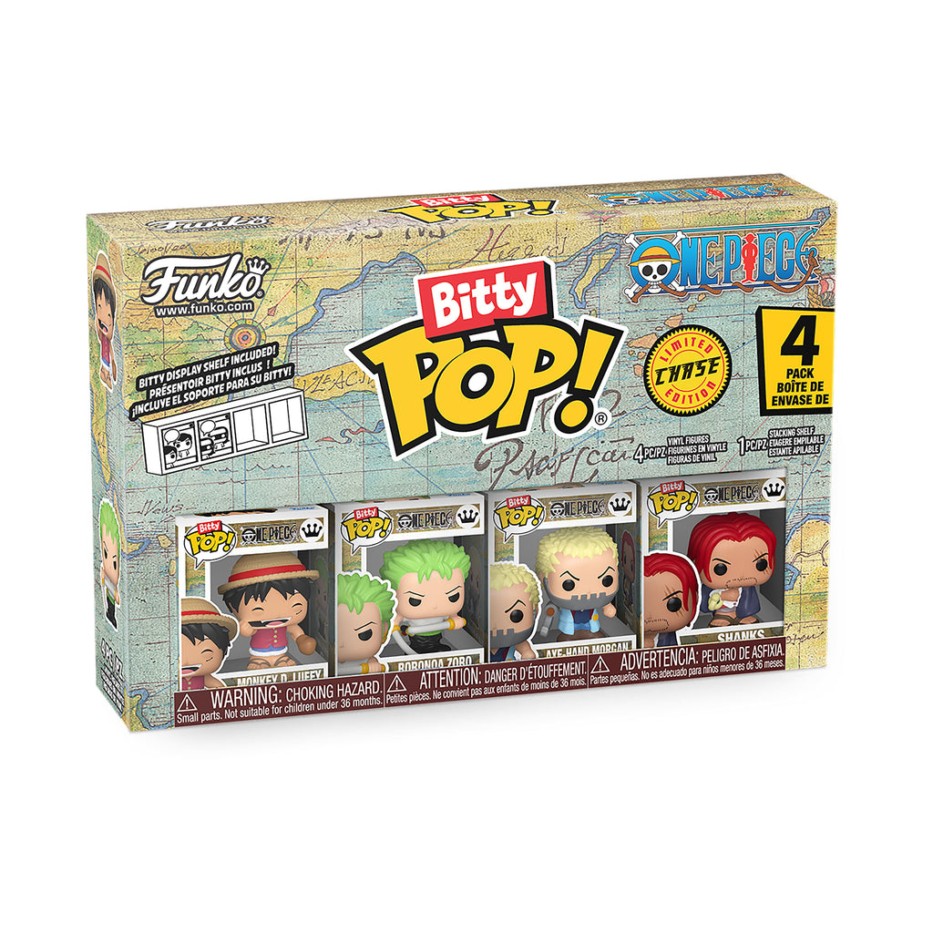 Image produit One Piece - Set de 4 figurines Funko Bitty Pop Série 1
