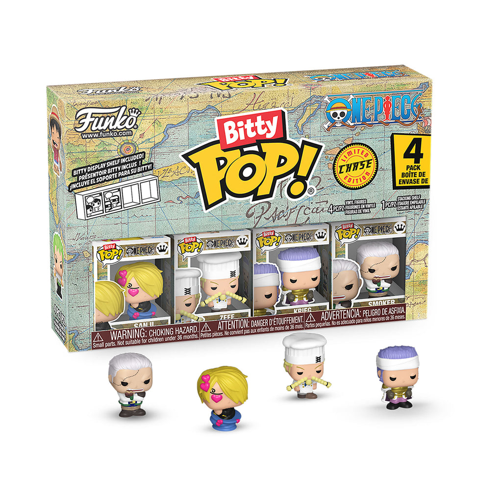Immagine del prodotto One Piece - Funko Bitty Pop Set di 4 figure Serie 3