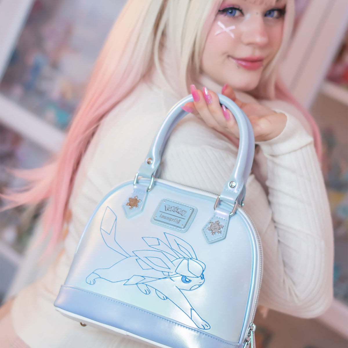 Immagine del prodotto Pokémon - Borsa a mano invernale Glaceon e Vulpix