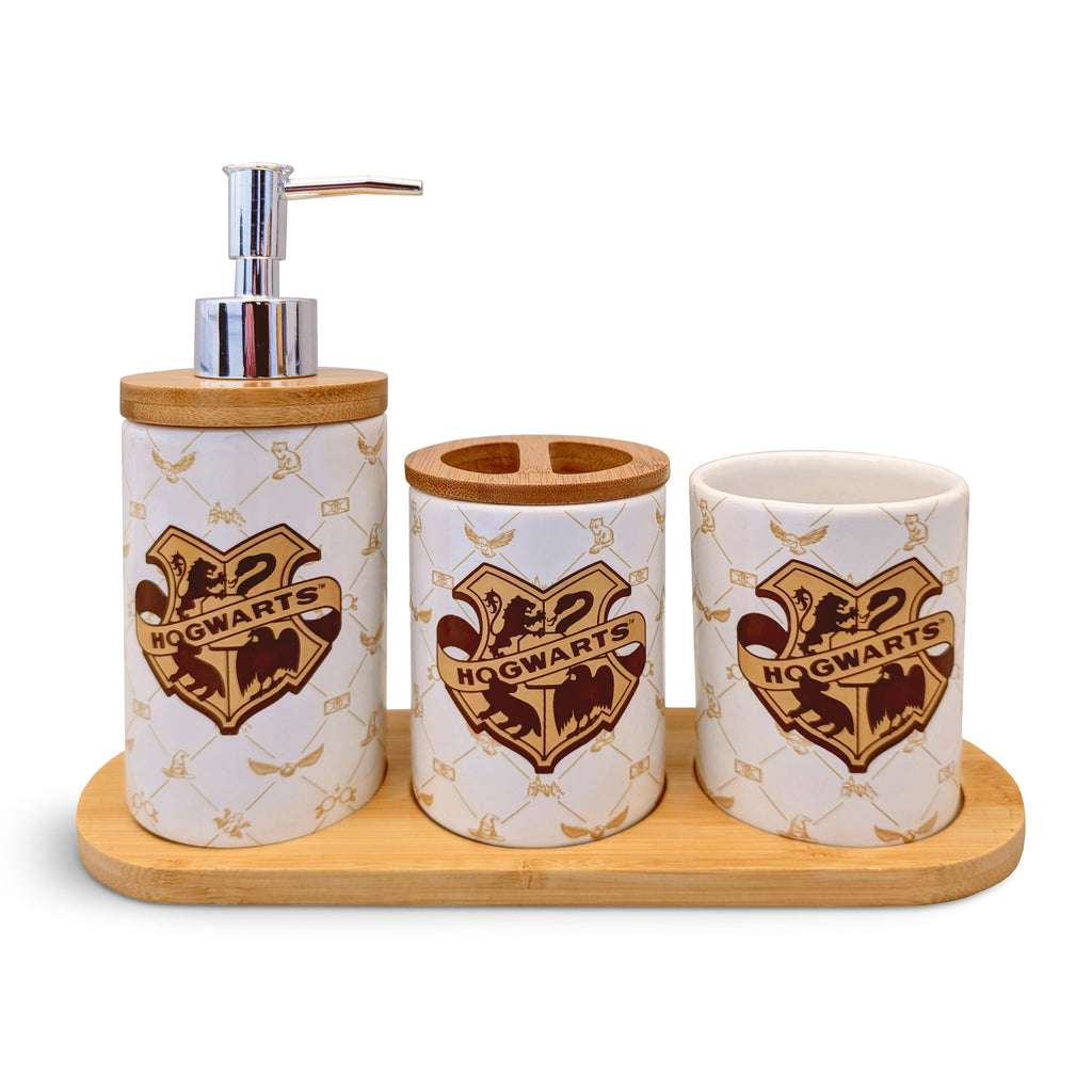 Immagine del prodotto Harry Potter - Set da bagno stemma Hogwarts 3 pezzi