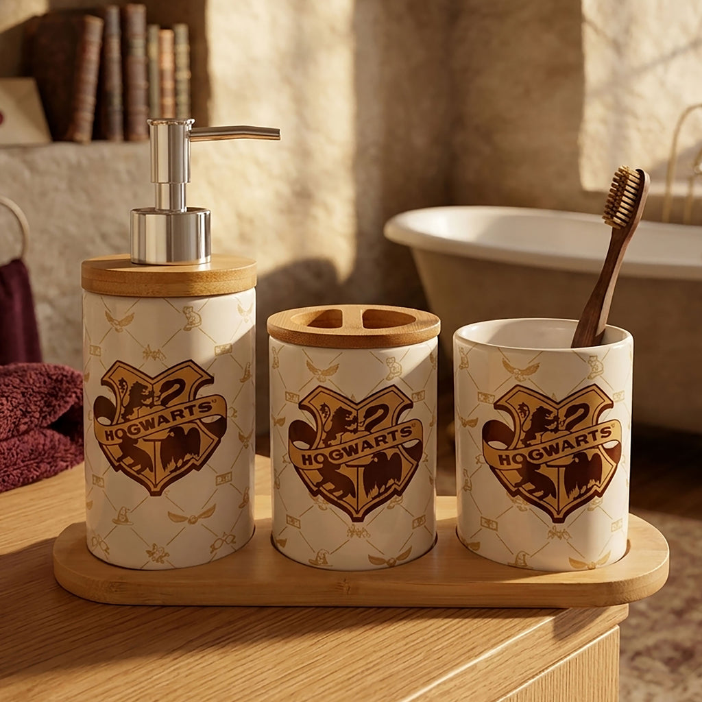 Immagine del prodotto Harry Potter - Set da bagno stemma Hogwarts 3 pezzi