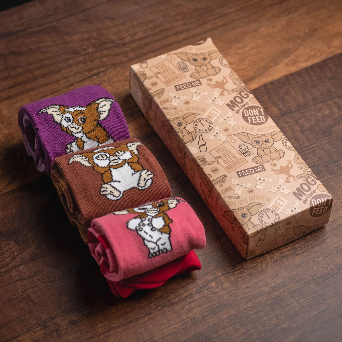Produktbild Gremlins - Gizmo Emotions Socken 3er Set in Geschenkbox