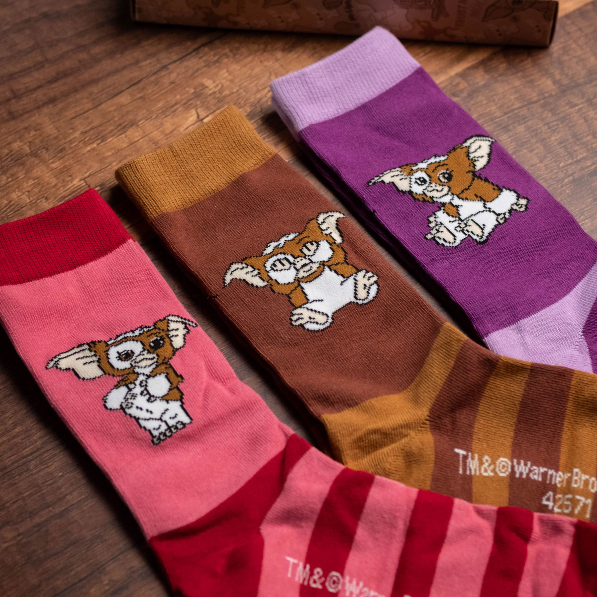 Produktbild Gremlins - Gizmo Emotions Socken 3er Set in Geschenkbox