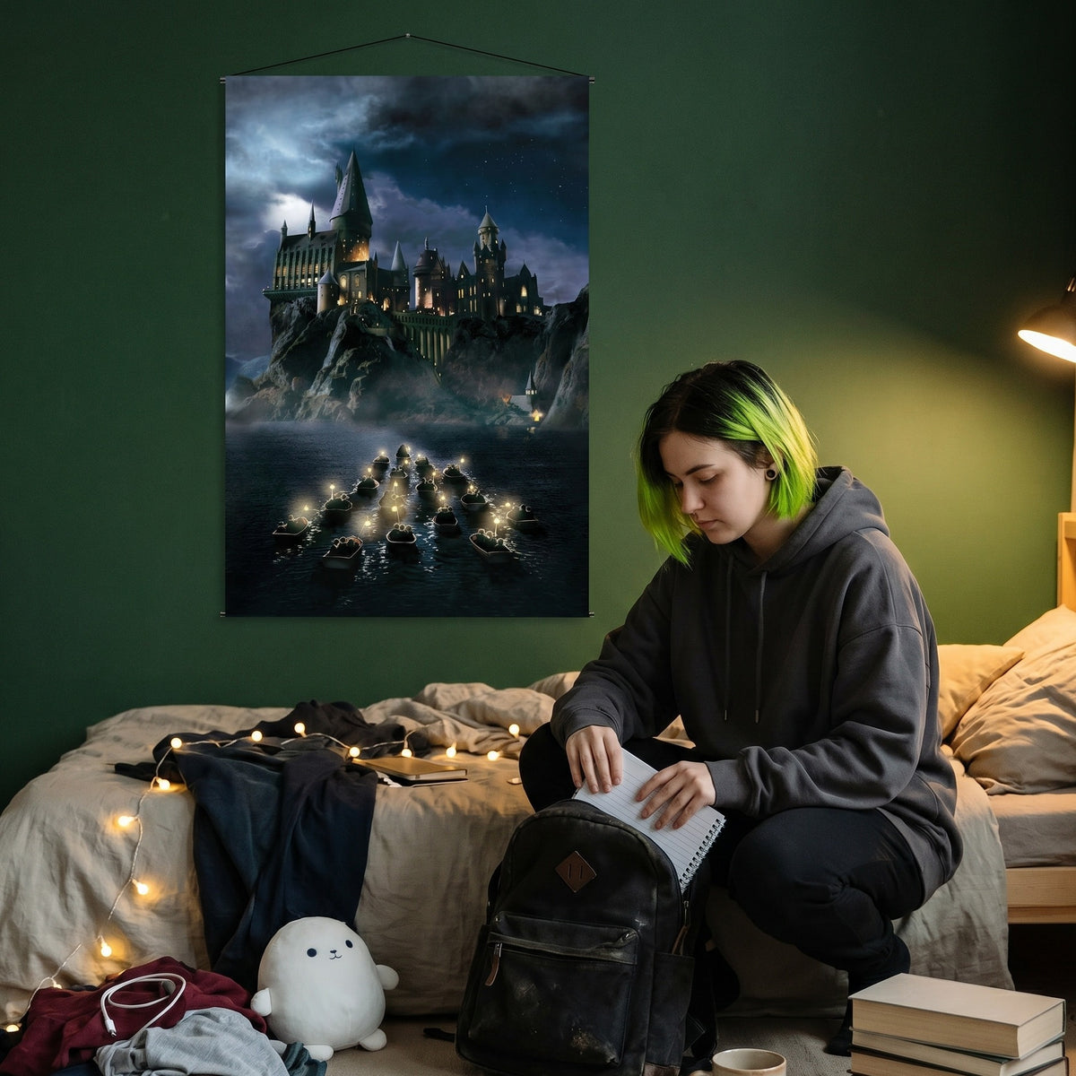 Immagine del prodotto Harry Potter - Poster in tessuto Hogwarts