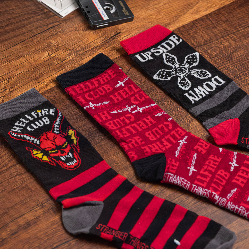 Immagine del prodotto Stranger Things – Set di 3 paia di calzini in confezione regalo