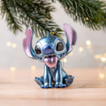 Image produit Stitch Décoration de sapin de Noël métallisée - Lilo & Stitch