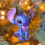 Image produit Stitch Décoration de sapin de Noël métallisée - Lilo & Stitch