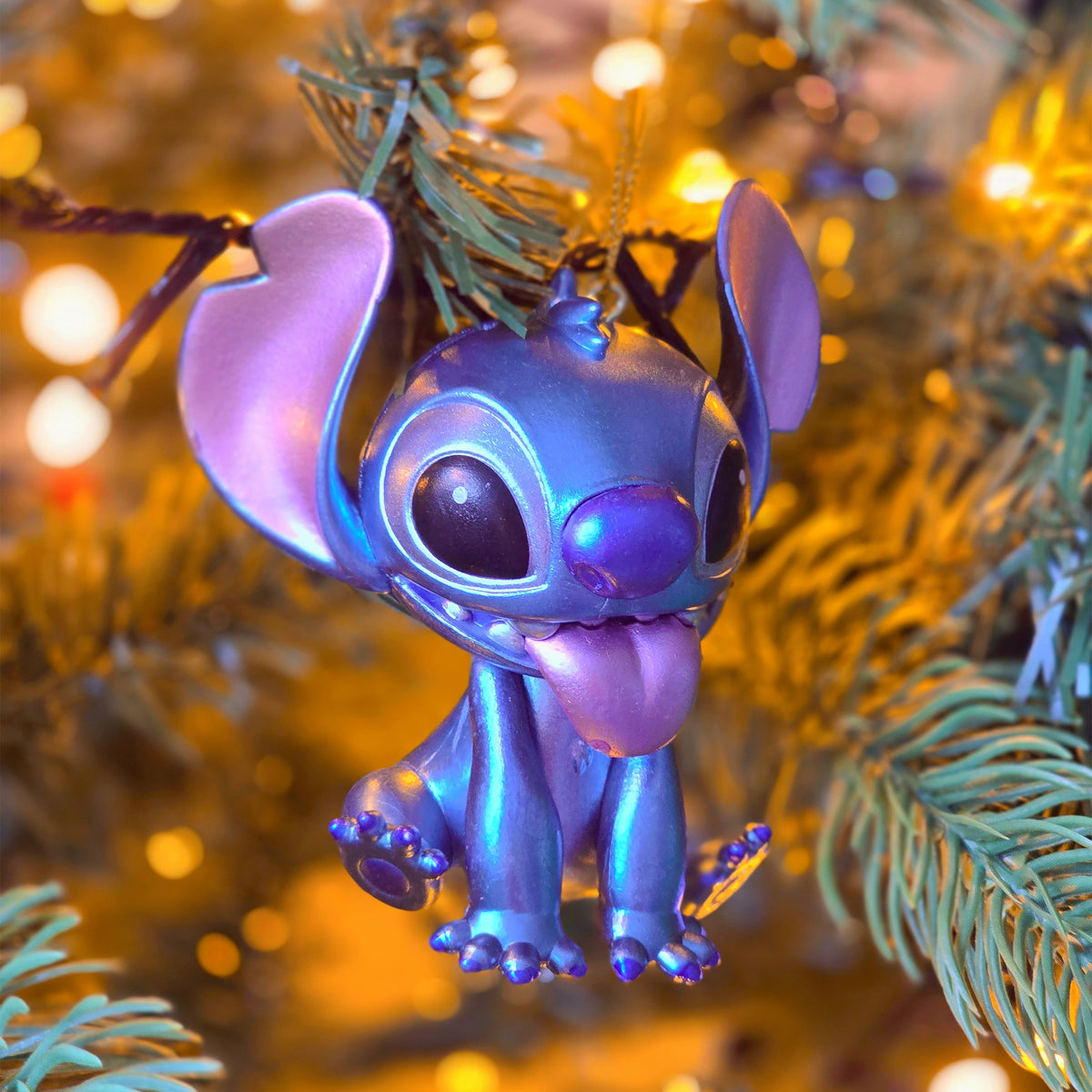Immagine del prodotto Stitch Decorazione per albero di Natale metallizzata - Lilo & Stitch