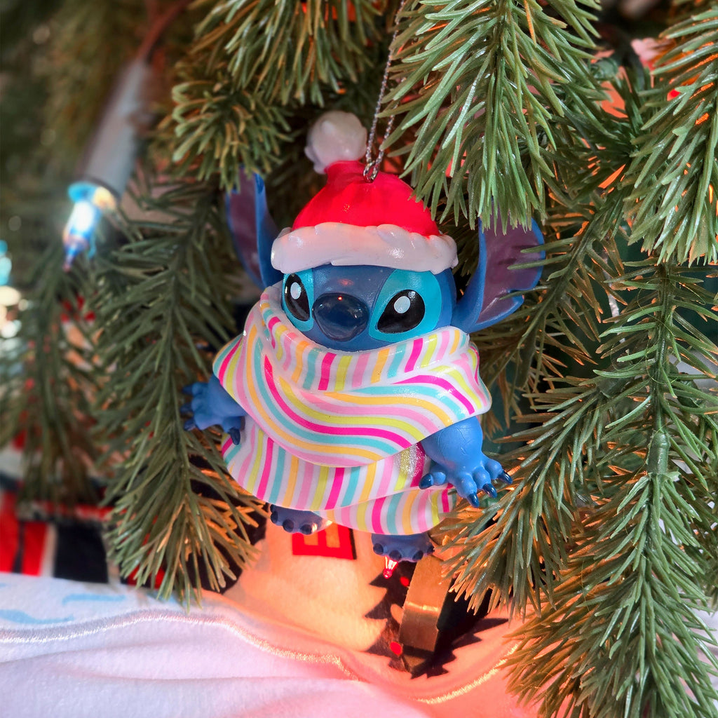 Produktbild Stitch mit Schal Weihnachtsbaum-Schmuck - Lilo & Stitch