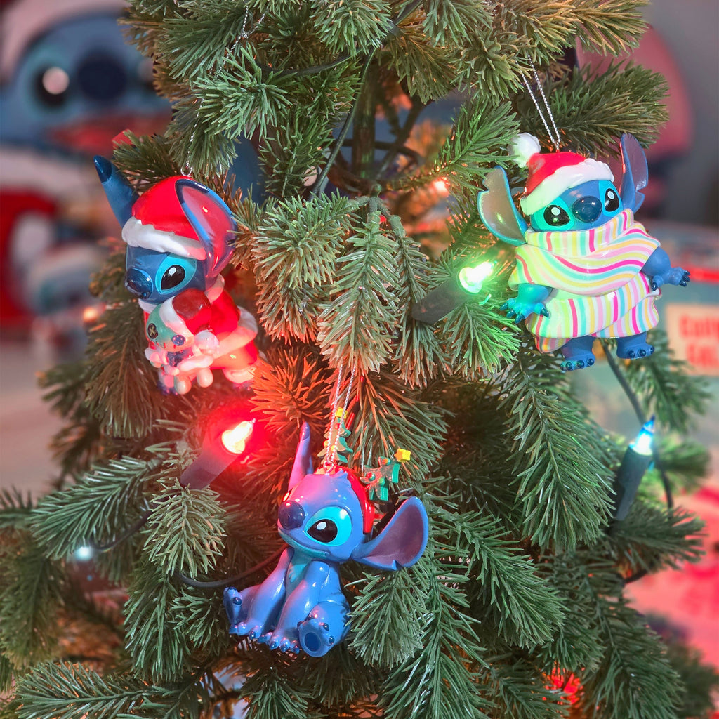 Produktbild Stitch mit Schal Weihnachtsbaum-Schmuck - Lilo & Stitch