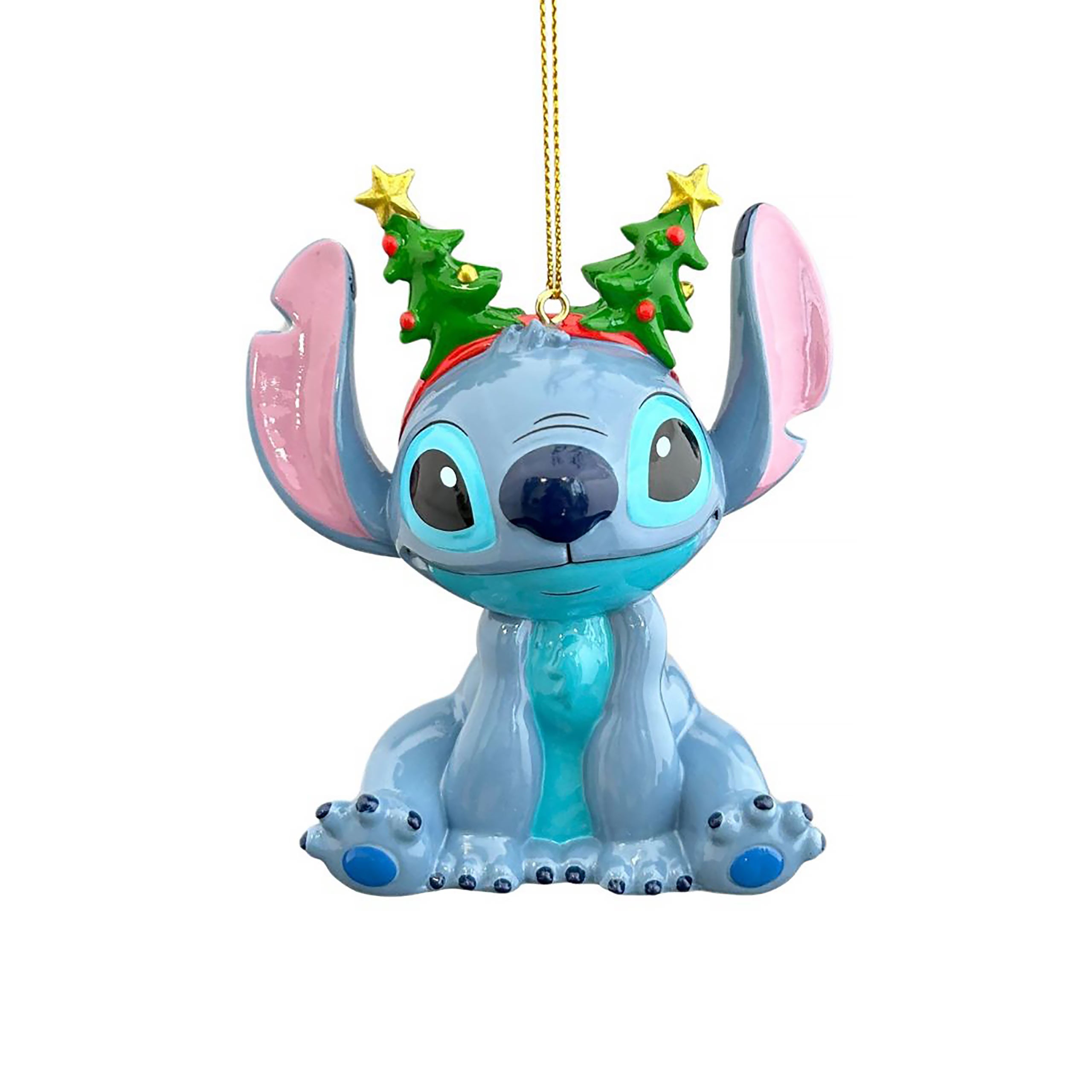 Immagine del prodotto Stitch con cerchietto Decorazione per albero di Natale - Lilo & Stitch