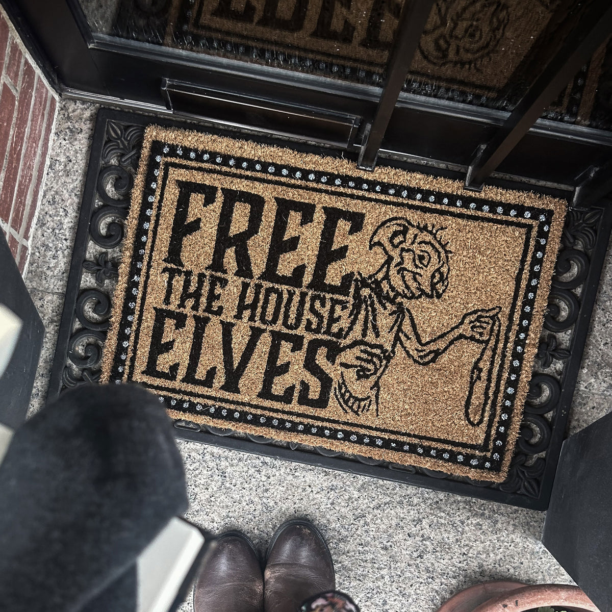 Image produit Harry Potter - Libérez les elfes de maison Paillasson