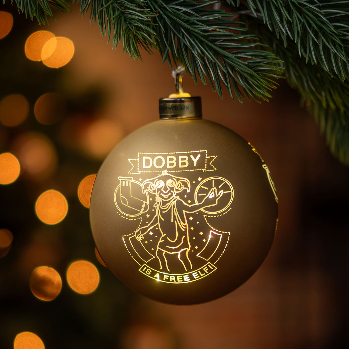 Immagine del prodotto Harry Potter - Pallina di Natale Dobby con luce