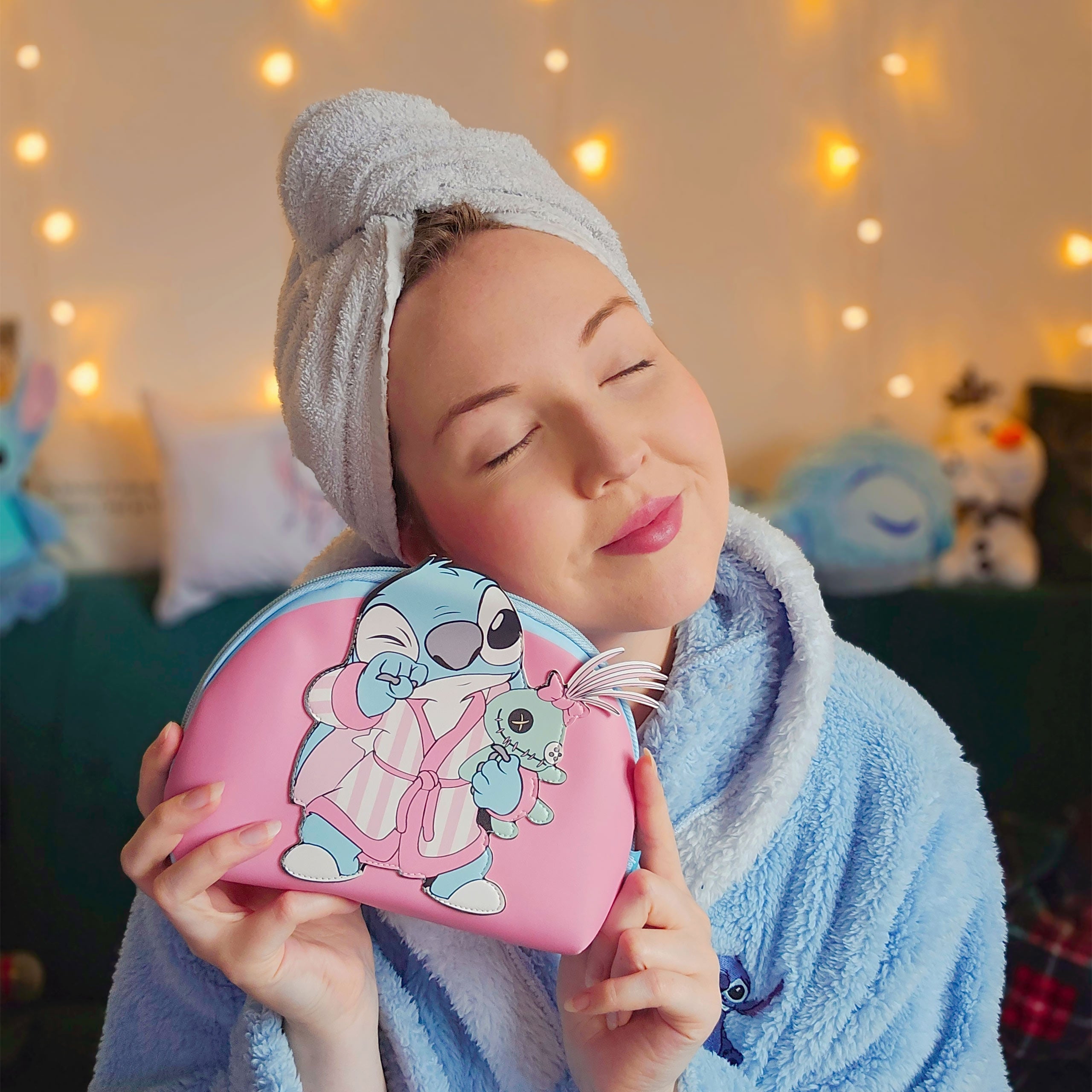 Image produit Trousse de toilette Stitch avec Scrump - Lilo & Stitch