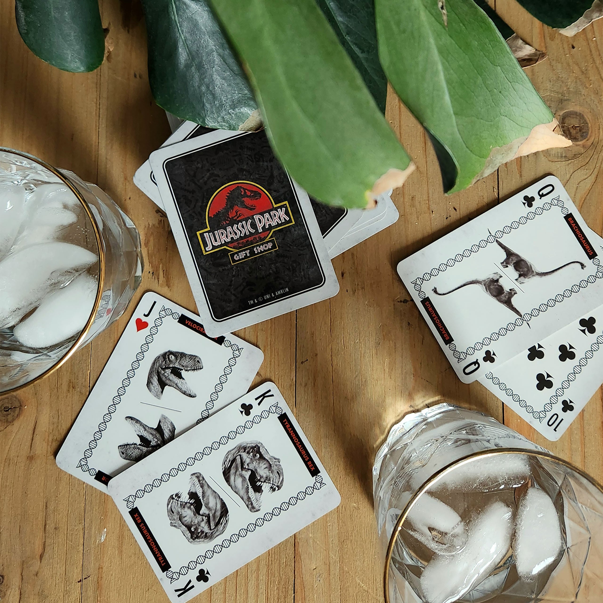 Image produit Jurassic Park - Cartes à jouer Isla Nublar