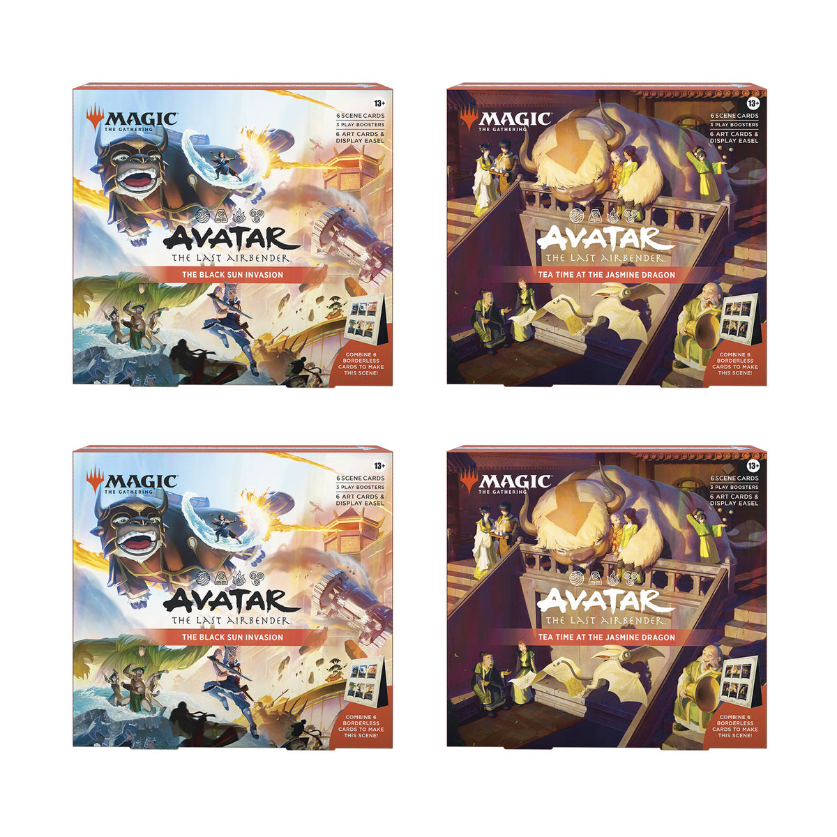 Produktbild Avatar The Last Airbender Scene Box englische Version - Magic The Gathering Display
