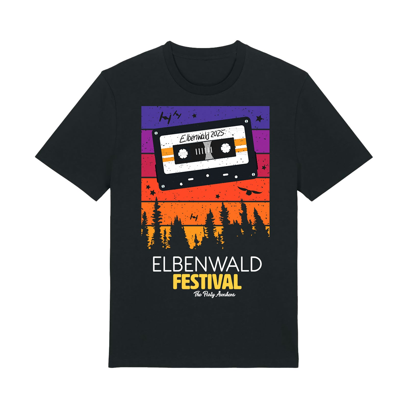 Produktbild Elbenwald Festival - Tape Shirt schwarz