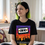 Produktbild Elbenwald Festival - Tape Shirt schwarz