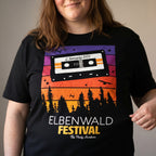 Produktbild Elbenwald Festival - Tape Shirt schwarz