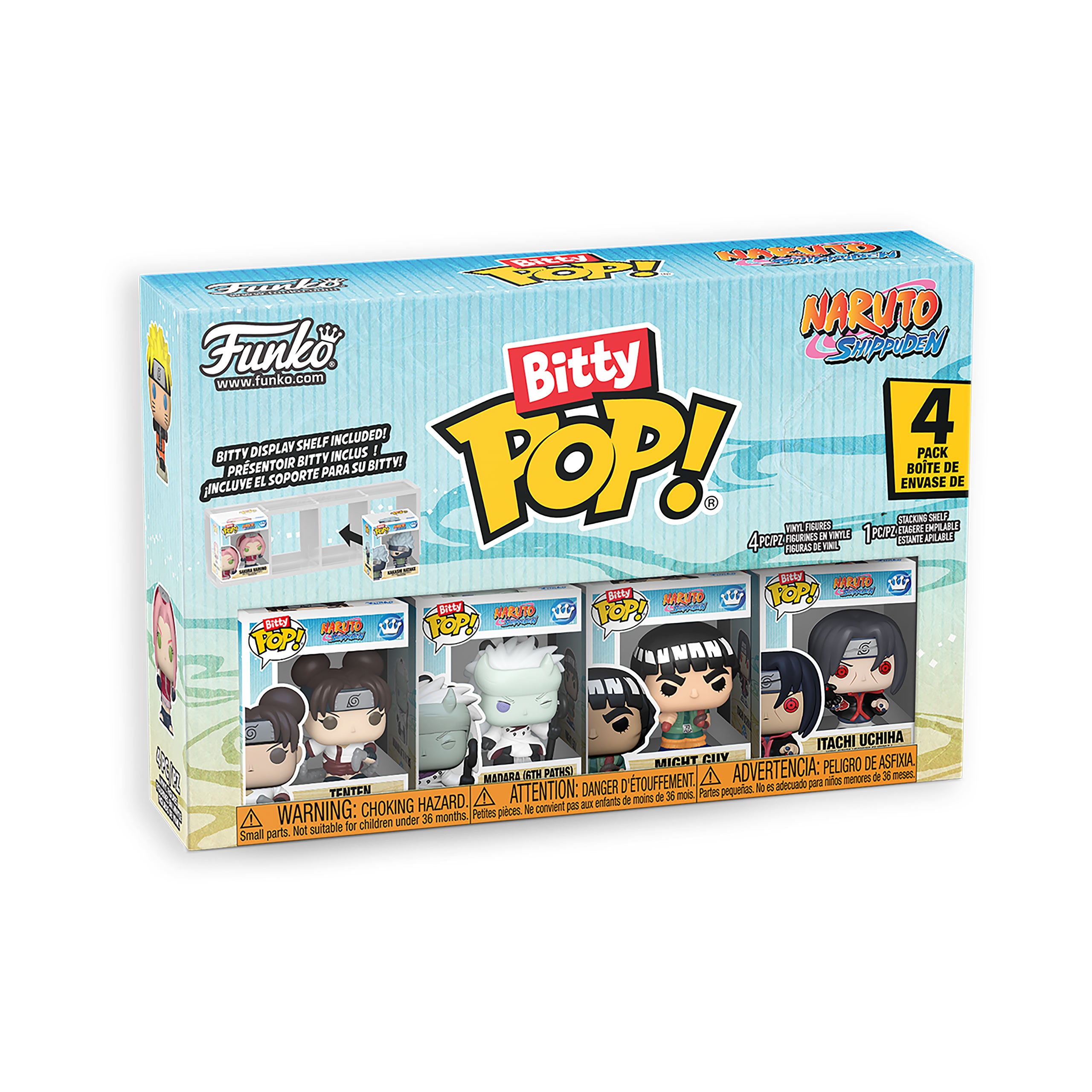 Immagine del prodotto Naruto - Battles Funko Bitty Pop set di 4 figure Serie 3