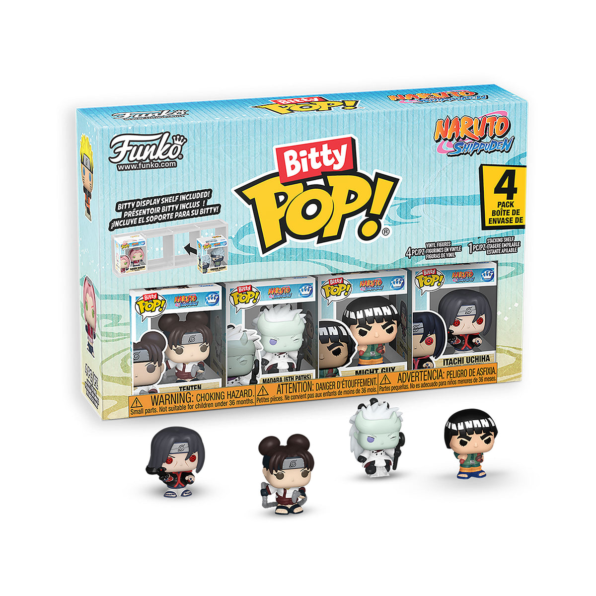 Immagine del prodotto Naruto - Battles Funko Bitty Pop set di 4 figure Serie 3