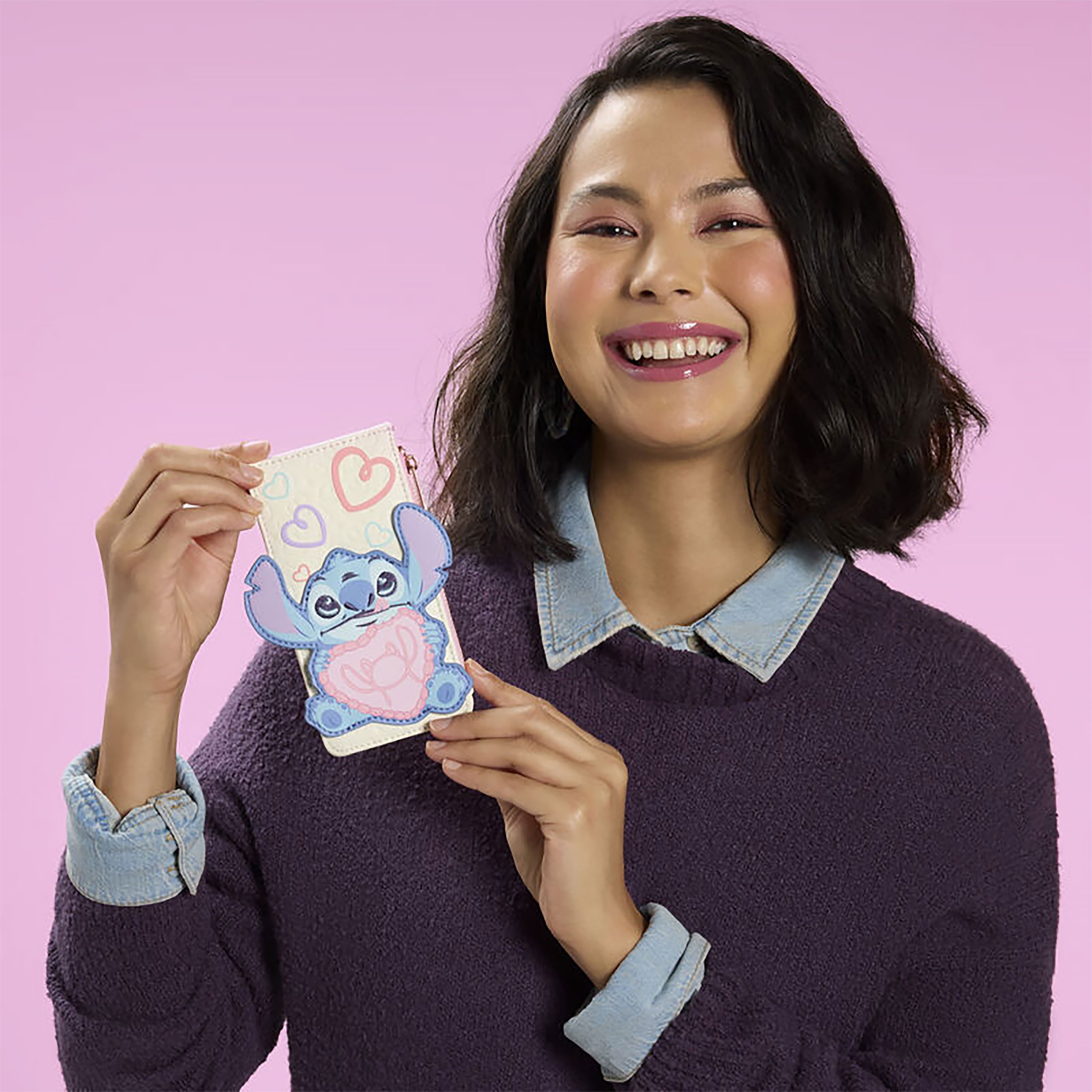 Image produit Stitch Be Mine Porte-cartes - Lilo & Stitch
