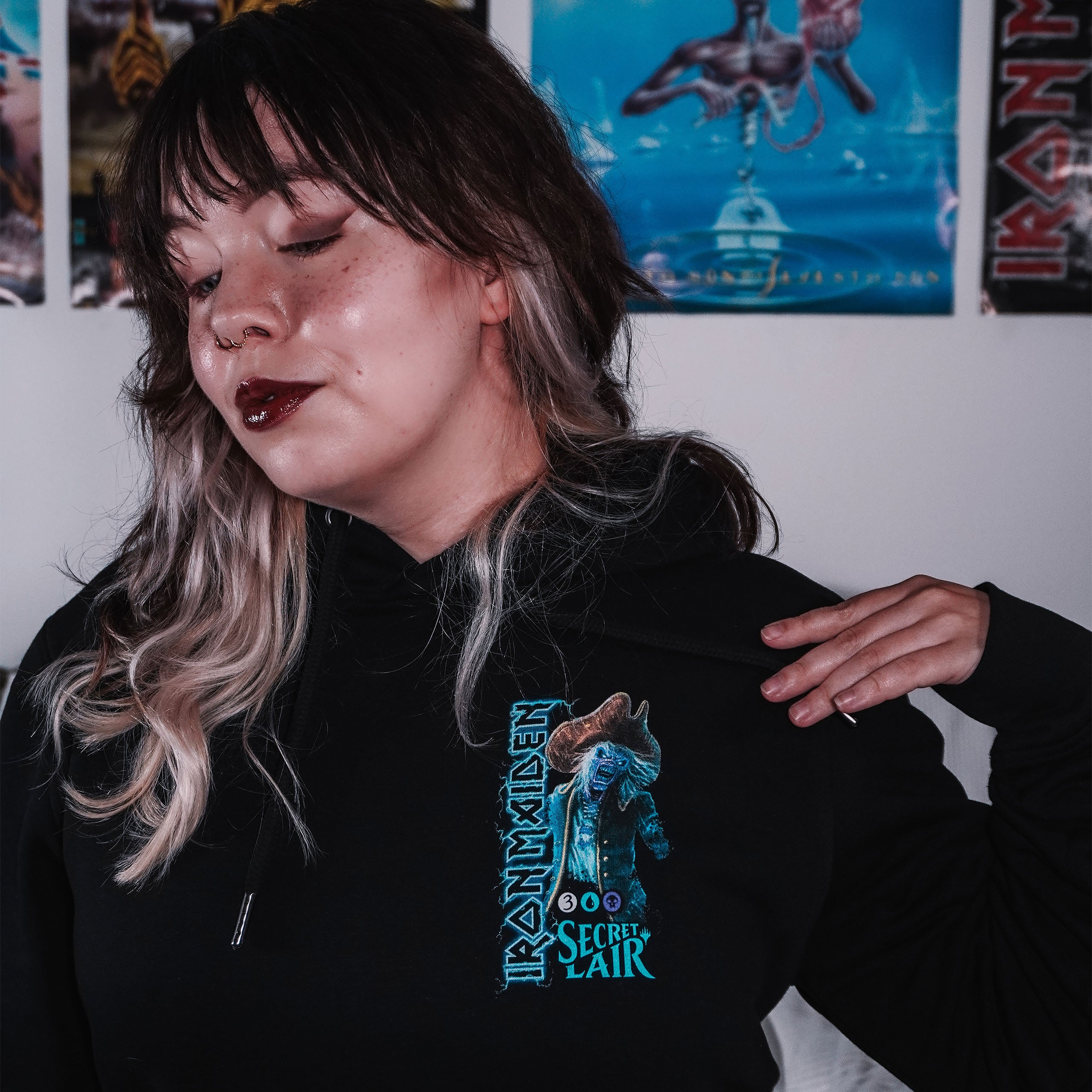 Image produit Iron Maiden - Magic Captain N'Ghathrod sweat à capuche noir