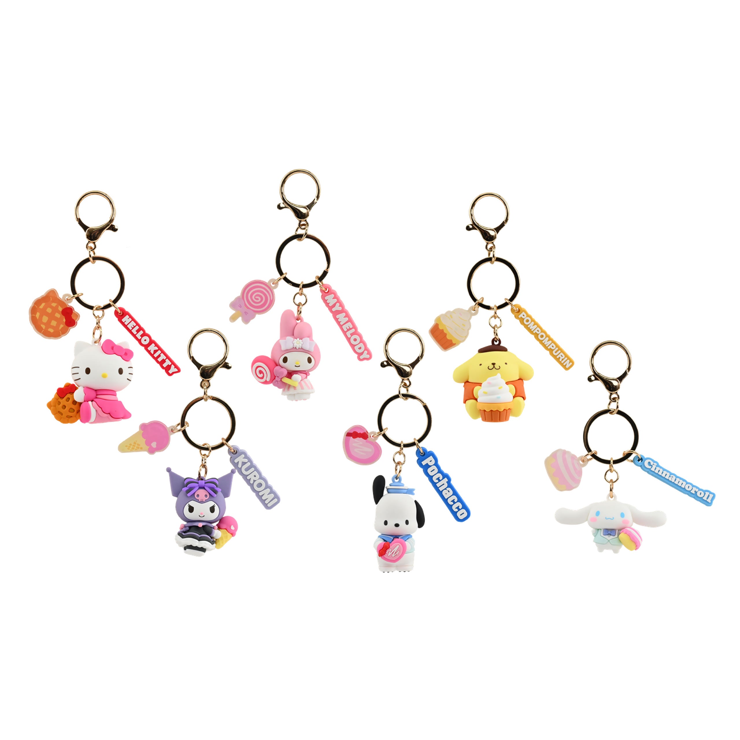 Produktbild Hello Kitty and Friends - YuMe Tee Party Mystery Schlüsselanhänger Display