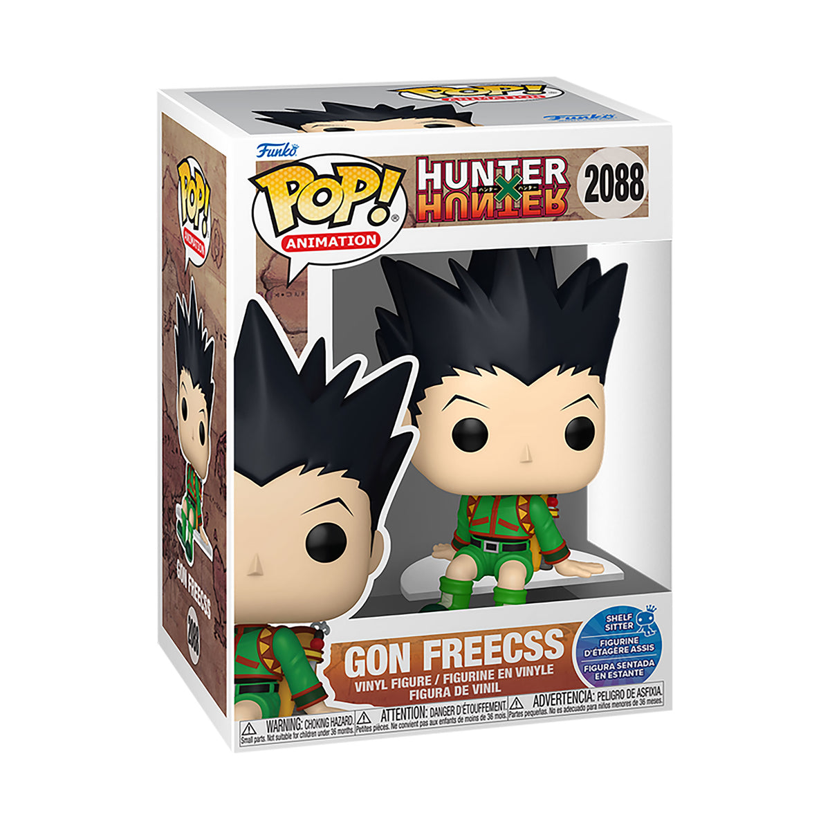 Produktbild Hunter x Hunter - Gon Freecss sitzend Funko Pop Figur