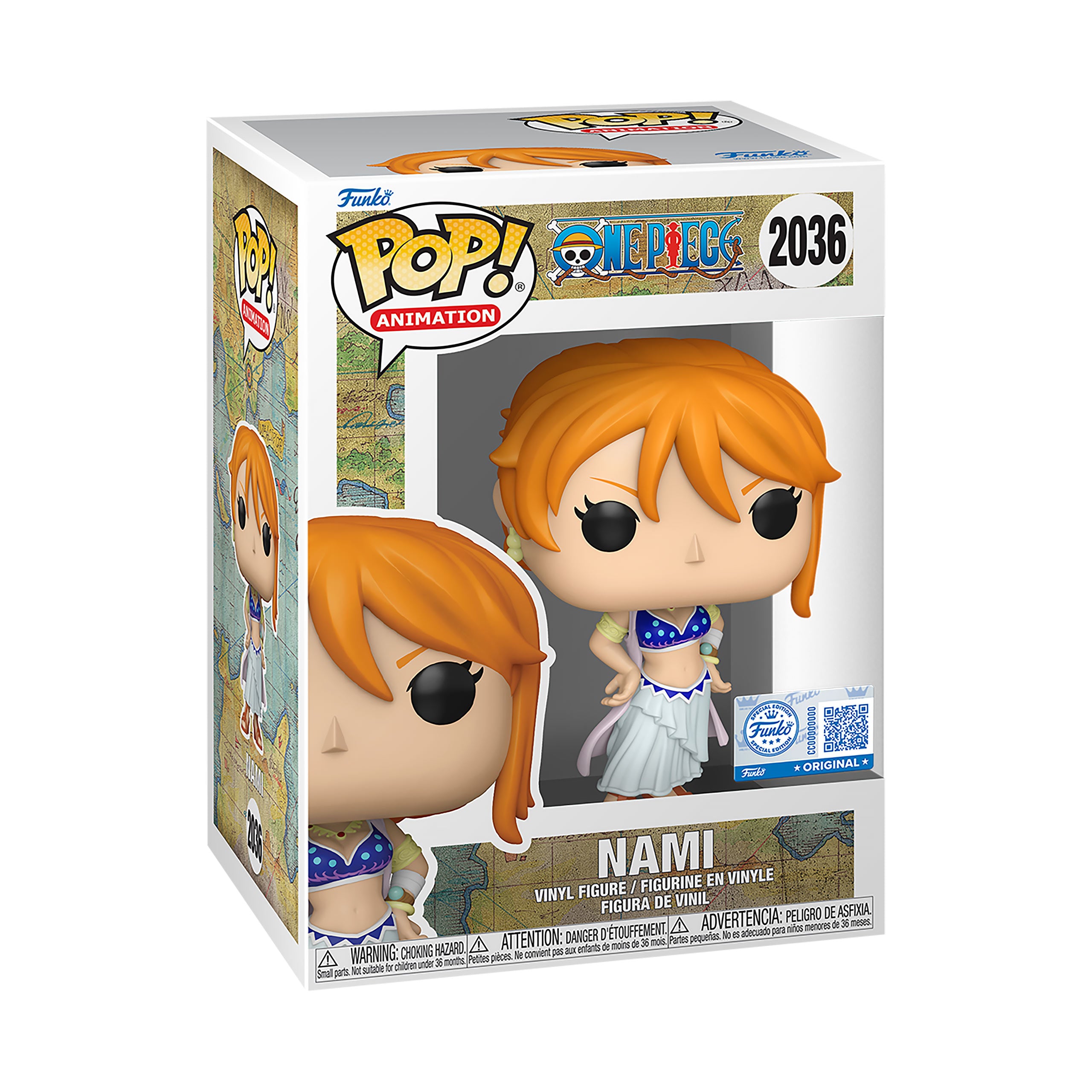 Image produit One Piece - Nami Arc d’Alabasta figurine Funko Pop