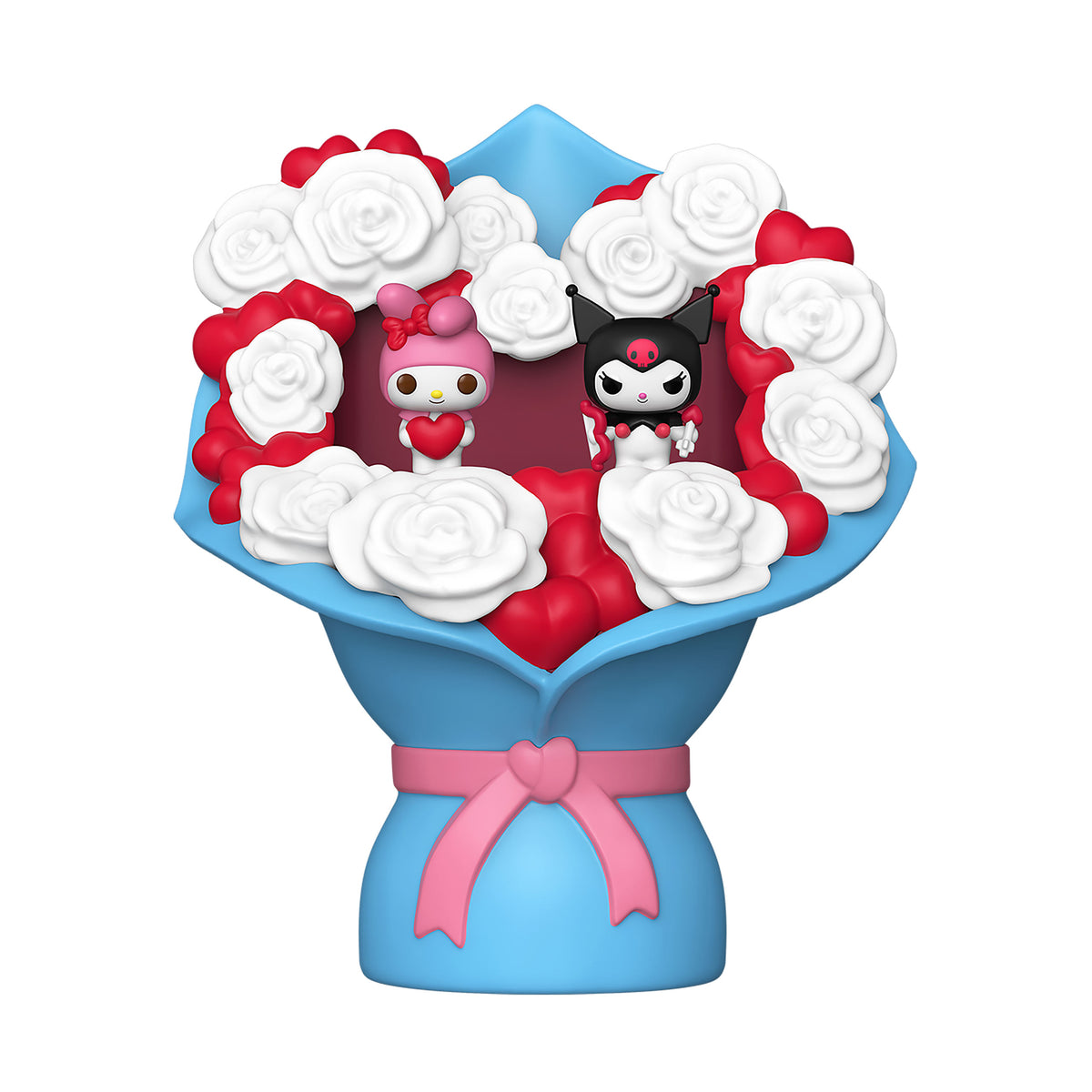 Produktbild Hello Kitty and Friends Kuromi und Hello Kitty Valentines Funko Bitty Pop Bouquet - Sanrio