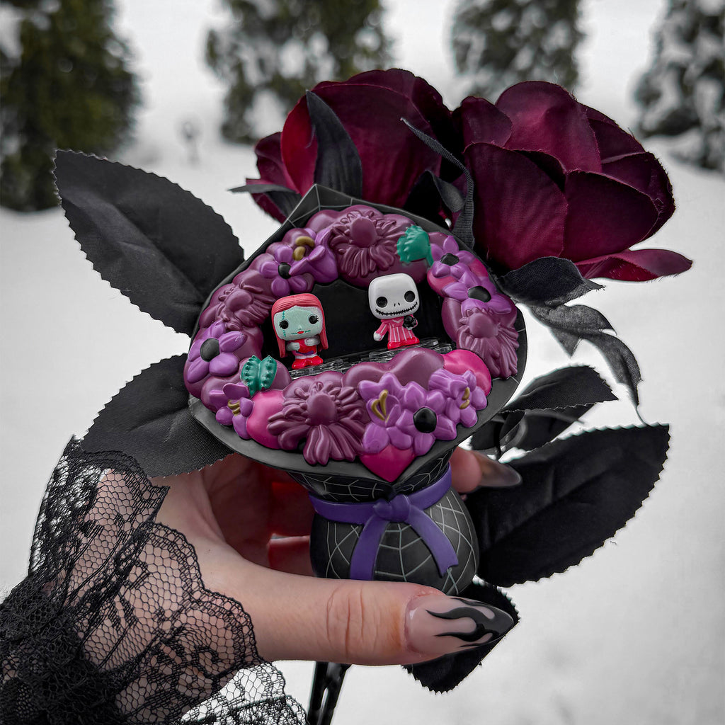 Produktbild Nightmare Before Christmas - Sally und Jack Valentines Funko Bitty Pop Bouquet