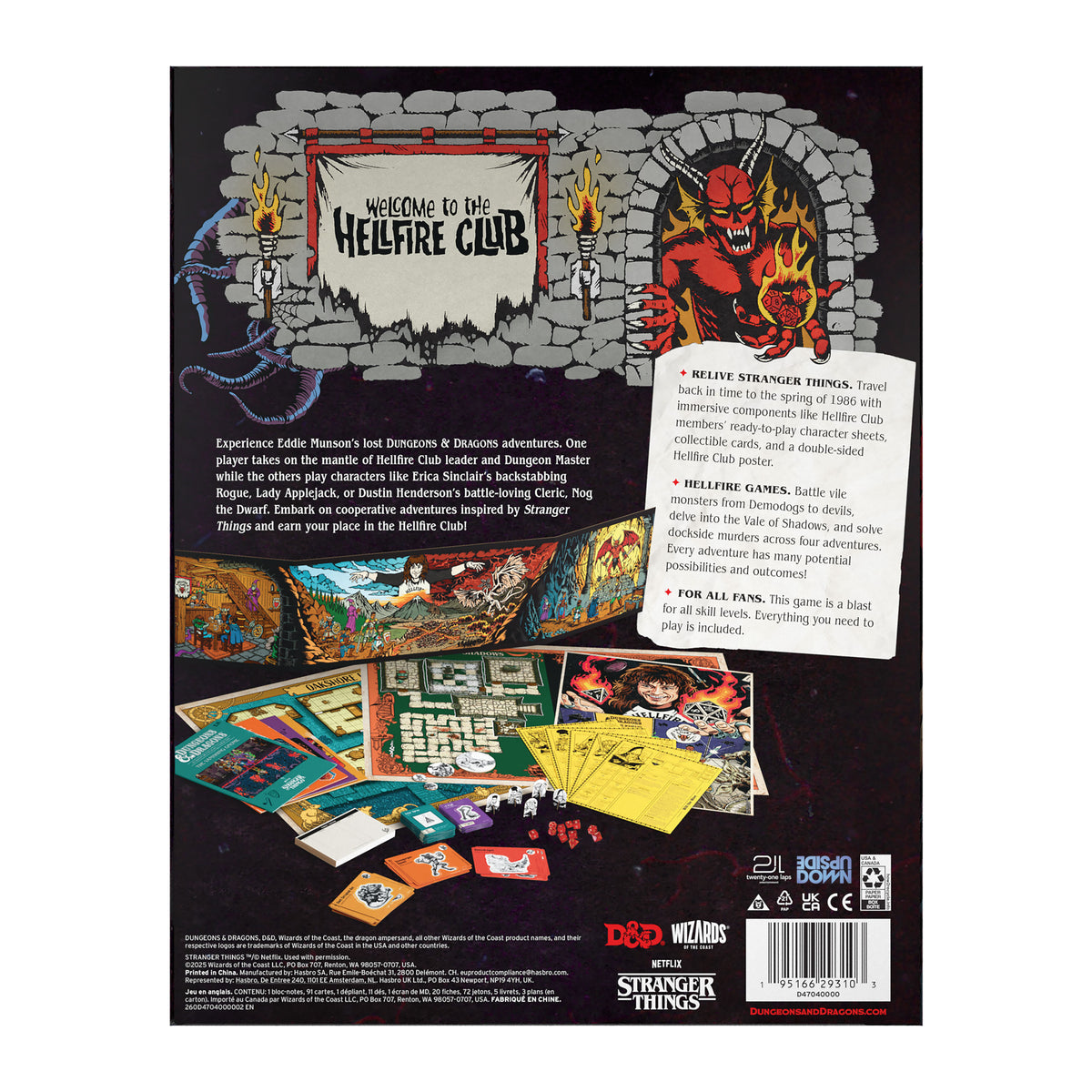 Image produit Donjons & Dragons – Stranger Things Starter Set version anglaise