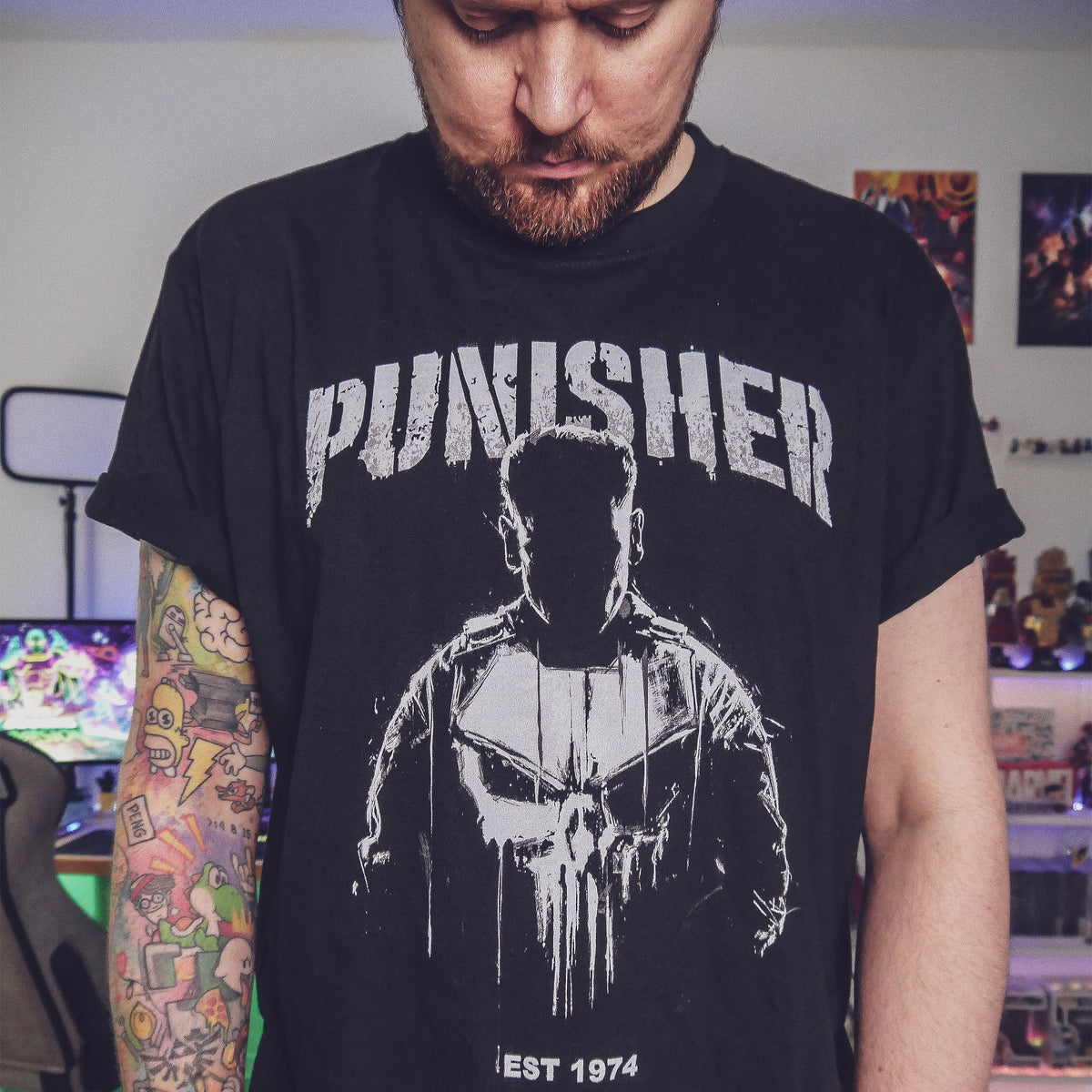 Image produit Punisher - T-shirt Franck Shadow