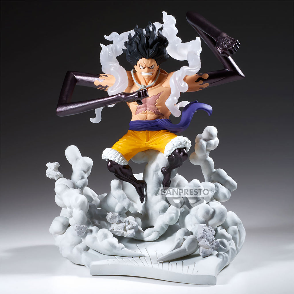 Image produit One Piece : Gear 4 - Figurine Monkey D. Luffy Senkozekkei