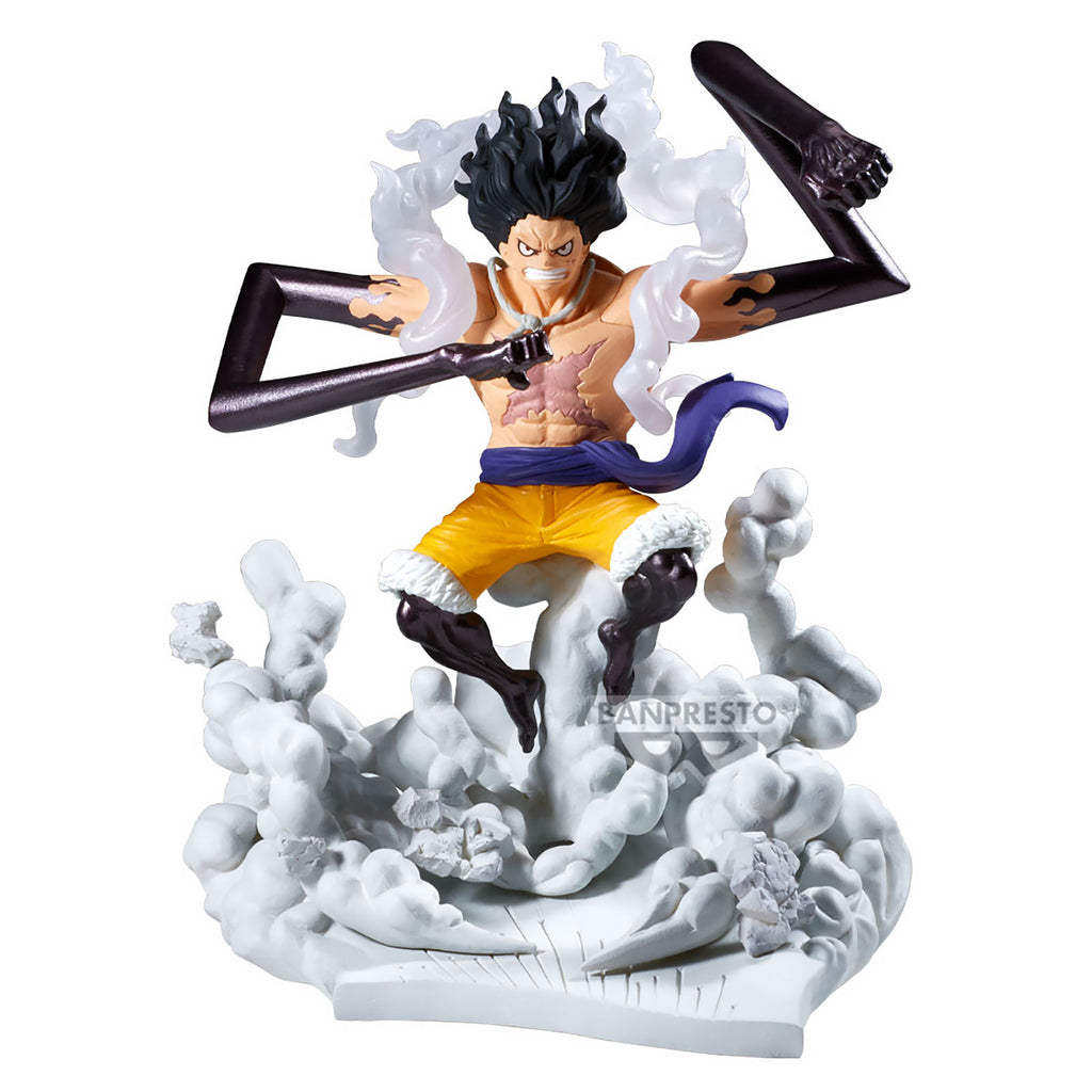 Image produit One Piece : Gear 4 - Figurine Monkey D. Luffy Senkozekkei