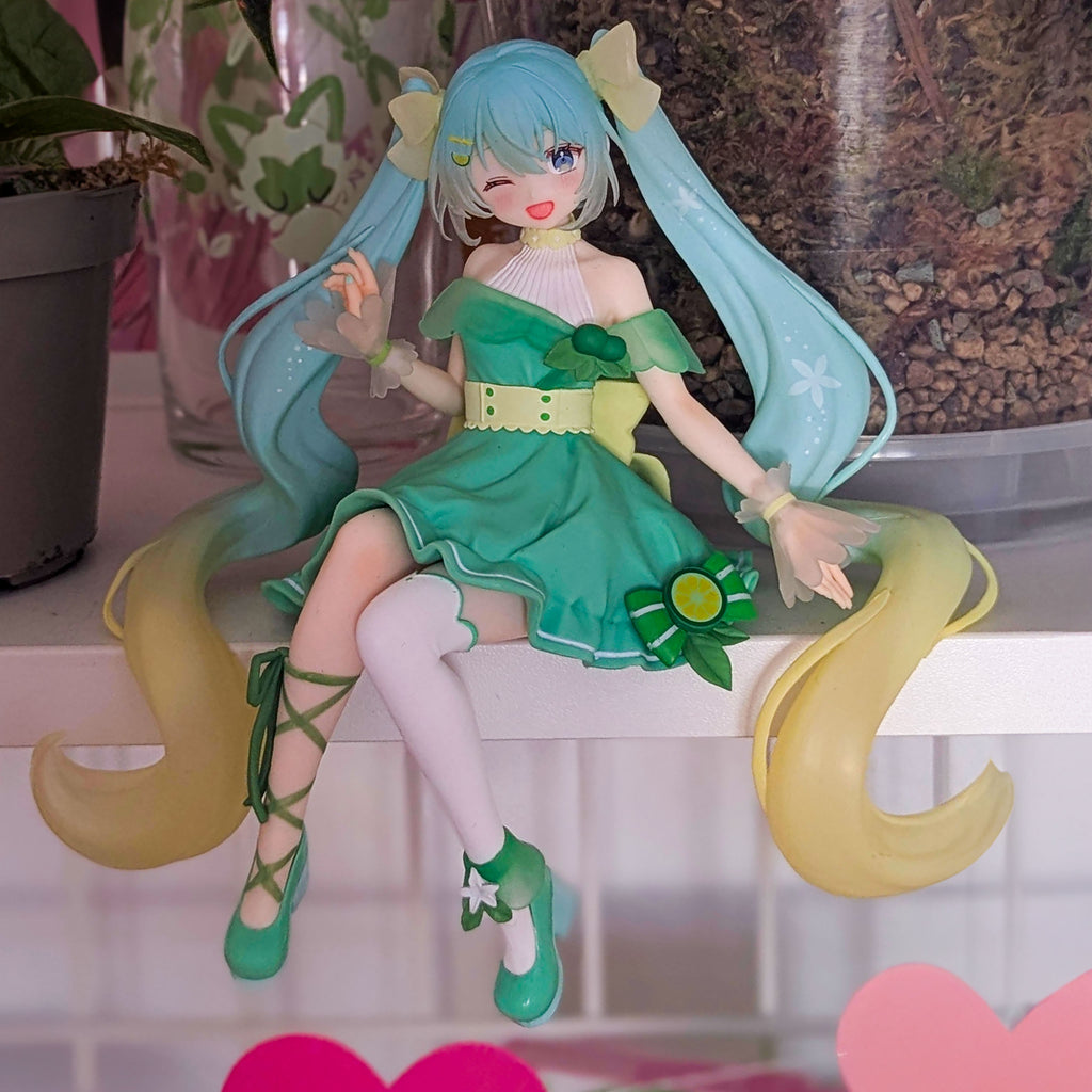 Immagine del prodotto Figura Miku Lime Noodle Stopper - Hatsune Miku