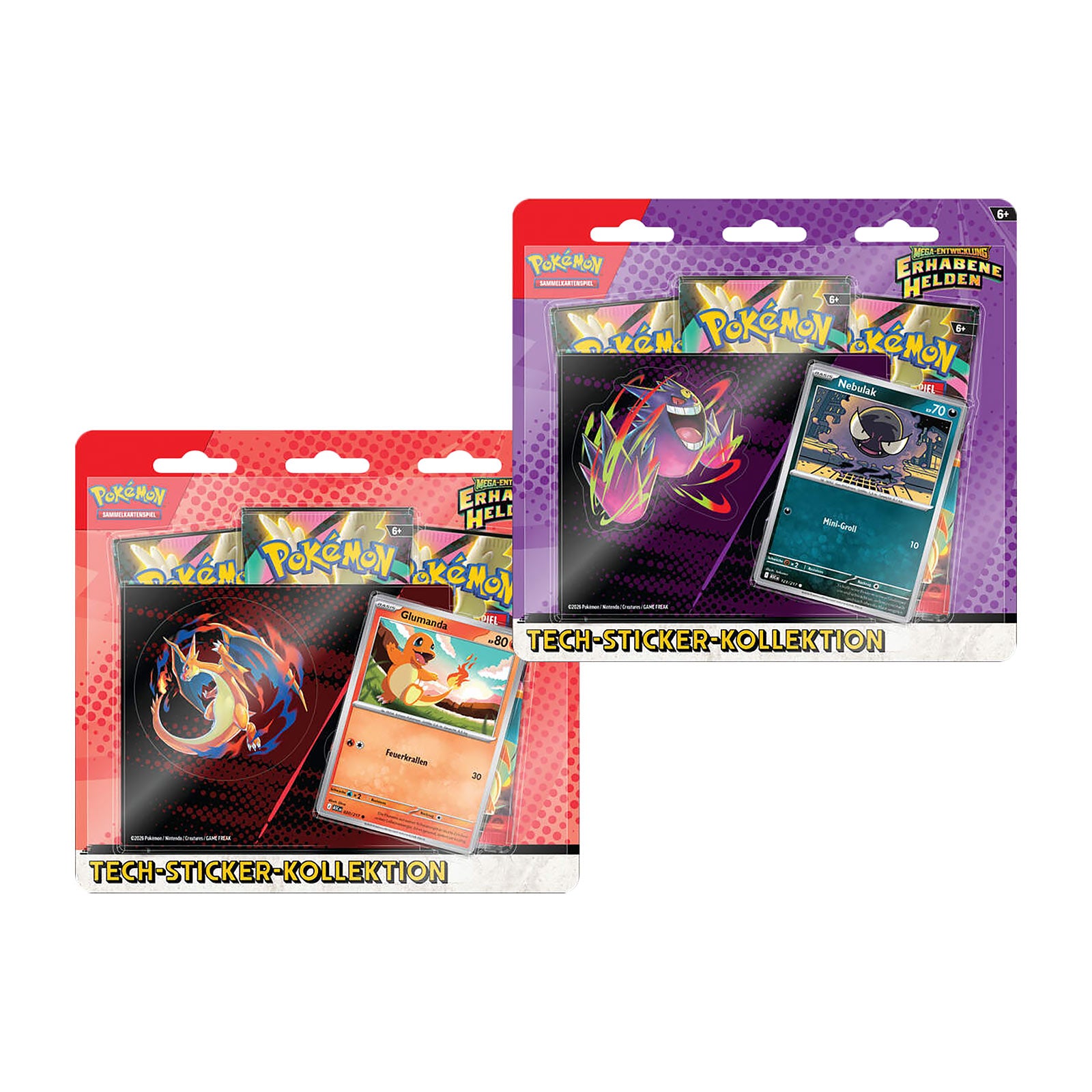 Image produit Pokémon - Collection d’autocollants tech Héros Sublimes Méga-Évolution