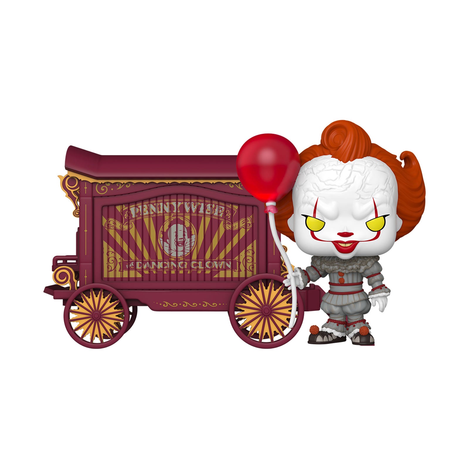 Image produit Stephen King Ça - Pennywise avec wagon Figurine Funko Pop!