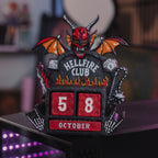 Image produit Stranger Things - Calendrier perpétuel 3D Hellfire Club